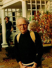 My dad Walter M. Stillger, MD with Jeremy and my sister Isabelle in the background
